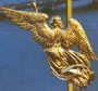 "Ангел - хранитель Петербурга"
(Статуя ангела на шпиле колокольни
Петропавловского собора)