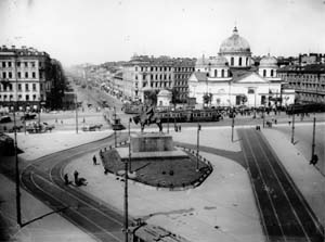 Площадь Восстания 1929 г., фотограф неизвестен.